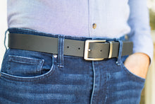 Load image into Gallery viewer, 1.25 Inch Reversible Leather Belt (DIY cut & shorten if desired)