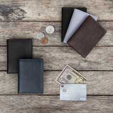 Load image into Gallery viewer, Slim Vertical 2.0 Wallets (Cards, Cash, Coins, AirTag) - Final Sale