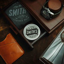 Load image into Gallery viewer, Smiths Shop Rag and leather balm