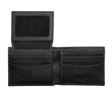 Load image into Gallery viewer, Carry-It-All Bifold Mens Leather Wallet (American Flag optional)