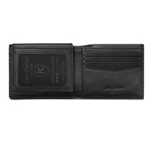 Load image into Gallery viewer, Carry-It-All Bifold Mens Leather Wallet (American Flag optional)