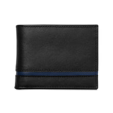 Load image into Gallery viewer, Carry-It-All Bifold Mens Leather Wallet (American Flag optional)