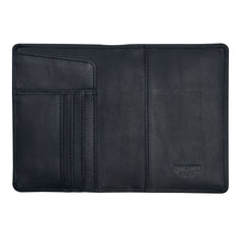 Load image into Gallery viewer, Passport Wallets - Boarding Pass, Cards, Cash, Coins, AirTag (American Flag optional)