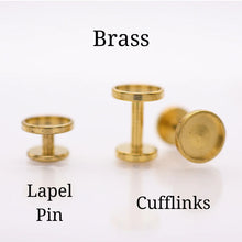 Load image into Gallery viewer, Lapel Pins and Cufflinks