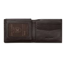 Load image into Gallery viewer, Carry-It-All Bifold Mens Leather Wallet (American Flag optional)