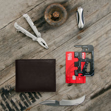 Load image into Gallery viewer, Slim Bifold Wallets for Men (US flag optional)