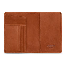 Load image into Gallery viewer, Passport Wallets - Boarding Pass, Cards, Cash, Coins, AirTag (American Flag optional)