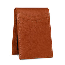 Load image into Gallery viewer, Pull Tab Front Pocket Wallet (Cards, Cash, Coins, AirTag)