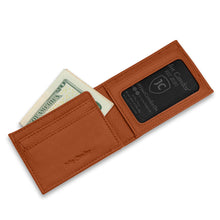 Load image into Gallery viewer, Pull Tab Front Pocket Wallet (Cards, Cash, Coins, AirTag)