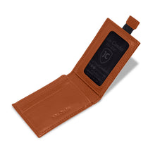 Load image into Gallery viewer, Pull Tab Front Pocket Wallet (Cards, Cash, Coins, AirTag)