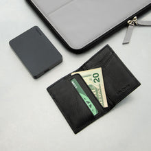 Load image into Gallery viewer, Slim Vertical 2.0 Wallets (Cards, Cash, Coins, AirTag) - Final Sale