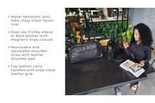 Load image into Gallery viewer, León Full Grain Leather Briefcase / Messenger Bag (Final Sale)