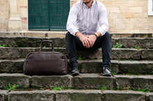 Load image into Gallery viewer, León Duffel/Weekender Carry-On Full Grain Leather Bag