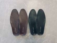 Load image into Gallery viewer, Leather Lined Orthotic Insoles for Dress Shoes, Sneakers, Boots