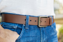 Load image into Gallery viewer, 1.5 Inch Thick Leather Belt
