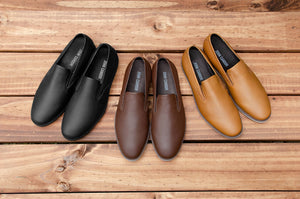 Loafer full grain leather slipons