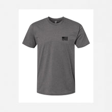 Load image into Gallery viewer, american flag grey tshirt
