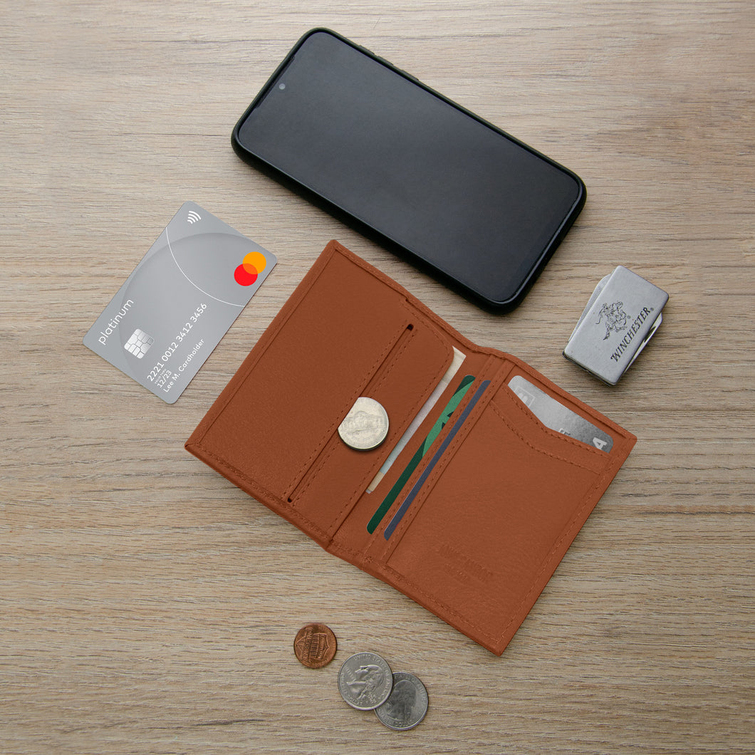 Slim Vertical 2.0 Wallets (Cards, Cash, Coins, AirTag) - Final Sale