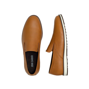 Loafers Full Grain Leather Slip-on Shoes (Final Sale)