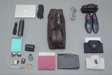 clamshell duffel