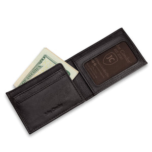 Carry Less Pull Tab Wallet (Cards, Cash, Coins)