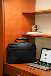 León Leather Briefcase / Messenger Bag (PreOrder 20% Discount / ETA April, 2024)