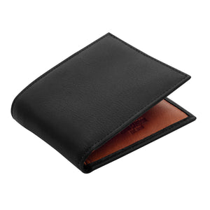 Carry-It-All Bifold Mens Leather Wallet (American Flag option)